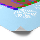 Snowman & House #1 Poster (Hoek)