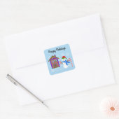 Snowman & House #1 Stickers (Envelop)