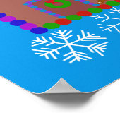 Snowman & House #2 Poster (Hoek)