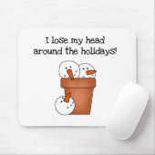 Snowman Humor T-shirts en cadeaus Muismat (Met muis)