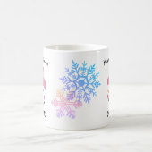 Snowman in een Pet. Vrolijk kerstfeest Koffiemok (Center)