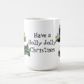 Snowman in een Tall Black Pet Koffiemok (Center)