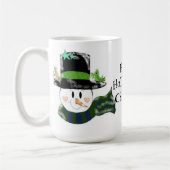 Snowman in een Tall Black Pet Koffiemok (Links)