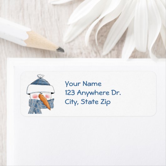 Snowman in Groen Etiket (Insitu)