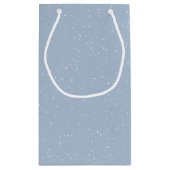 Snowman in Wereldbol met kerstsneeuw Klein Cadeauzakje (Achterkant)