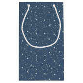 Snowman in Wereldbol met kerstsneeuw Klein Cadeauzakje (Achterkant)