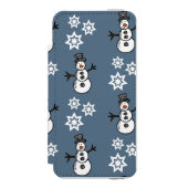 Snowman Incipio iPhone Portemonnee Hoesje (Voorkant Agenda)
