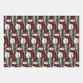 Snowman Inpakpapier Vel (Voorkant 2)