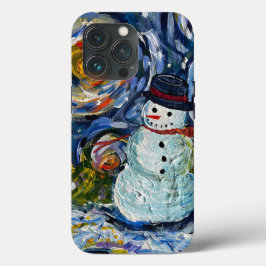 Snowman iPhone / iPad hoesje