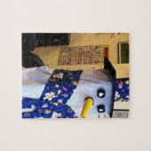 Snowman Jigzaag Puzzle Legpuzzel (Horizontaal)