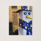 Snowman Jigzaag Puzzle Legpuzzel (Verticaal)