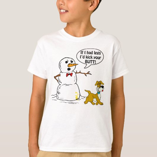 Snowman Joke T-shirt (Voorkant)