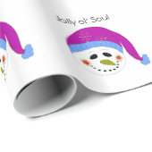 Snowman, Jolly Ol' Soul Cadeaupapier (Rol Hoek)
