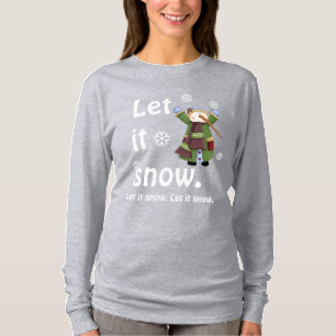 Snowman Joy T-shirt