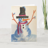 Snowman Kaart (Voorkant)