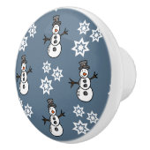 Snowman Keramische Knop (Rechts)