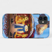 Snowman Kerstbal Case-Mate iPhone Case (Achterkant (horizontaal))