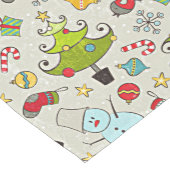 Snowman-kerstboomhoezen Medium Tafelloper (Hoek)