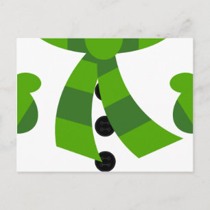 Snowman-kerstBriefkaart Feestdagenkaart