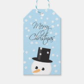 Snowman-kerstcadeLabel Cadeaulabel (Voorkant)