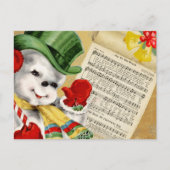  Snowman-kerstfeest in de wereld Briefkaart (Voorkant)