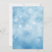 Snowman-kerstfeest Kaart (Achterkant)