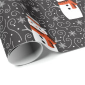 Snowman-kerstinpakpapier Cadeaupapier (Rol Hoek)