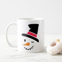 Snowman kerstkoffie Mok
