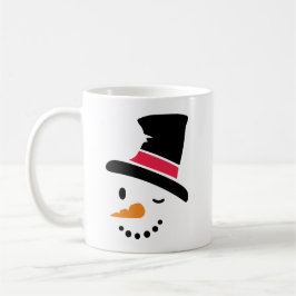 Snowman kerstkoffie Mok