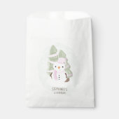 Snowman Kerstmis Bedankzakje (Voorkant)