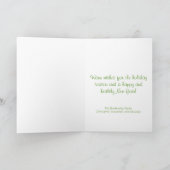 Snowman Kerstmis, Buffalo-speldenSjabloon stoppen Feestdagen Kaart (Binnen)