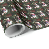 Snowman Kerstmis Cadeaupapier (Rol Hoek)