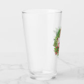 Snowman Kerstmis glimlachen Glas (Rechts)