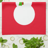 Snowman Kerstmis Kitchen Towel Theedoek (Gevouwen)