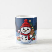 Snowman Kerstmis Koffiemok (Center)