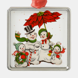  Snowman Kerstmis Metalen Ornament