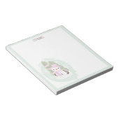 Snowman Kerstmis Notitieblok (Schuin)