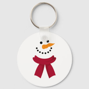 Snowman Kerstmis Sleutelhanger