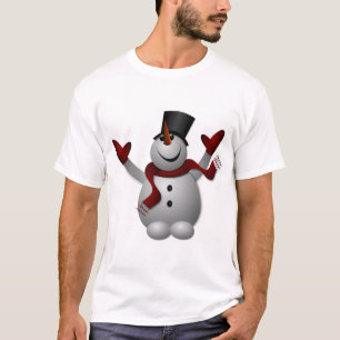 Snowman Kerstmis T-shirt