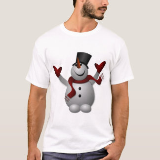 Snowman Kerstmis T-shirt