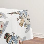 Snowman Kerstmis Tafelkleed (Voorbeeld)