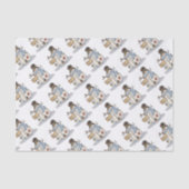 Snowman Kerstmis Tissuepapier (Voorkant)