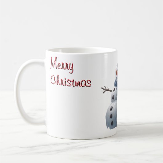 Snowman-kerstMok Koffiemok (Links)
