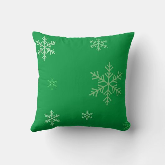 Snowman-kerstSierkussen Kussen (Achterkant)