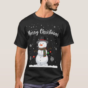 Snowman kit T Shirt   Vreemd kerstT-shirt