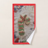 Snowman Kitchen Hand Towel Handdoek (Handdoek)