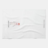 Snowman Kitchen Towel Theedoek (Horizontaal)