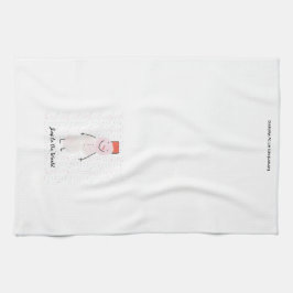 Snowman Kitchen Towel Theedoek