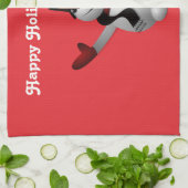 Snowman Kitchen Towel Theedoek (Gevouwen)