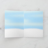 Snowman klaar voor een feest! feestdagen kaart (Binnen)